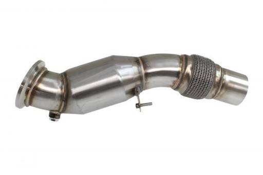 MG-DP-128 - Downpipe BMW B48 F30 340i F32 440i с каталитическим нейтрализатором