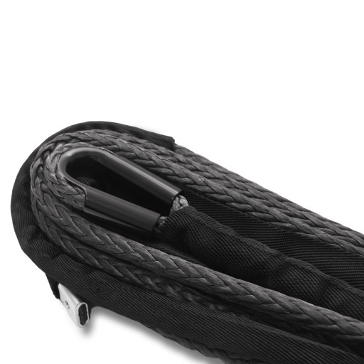 Dragon Winch Синтетический трос 21м 12мм для лебедки | Универсальный, Черный