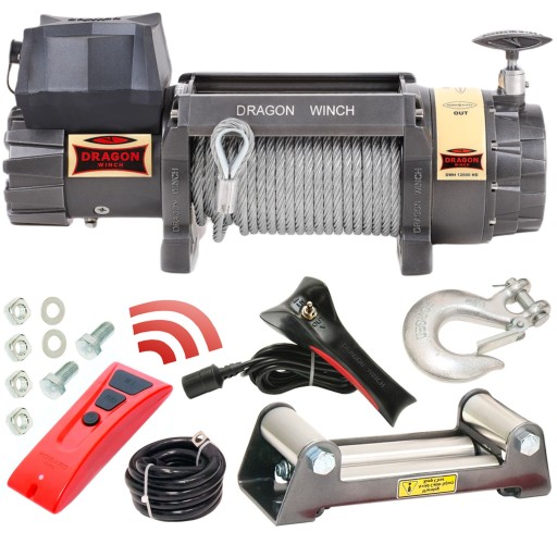 Електрична лебідка Dragon Winch 12V 12000 фунтів / 5443 кг | DWH12000HD