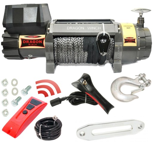 Електрична лебідка Dragon Winch 12V 12000 фунтів / 5443 кг | DWH12000HDS