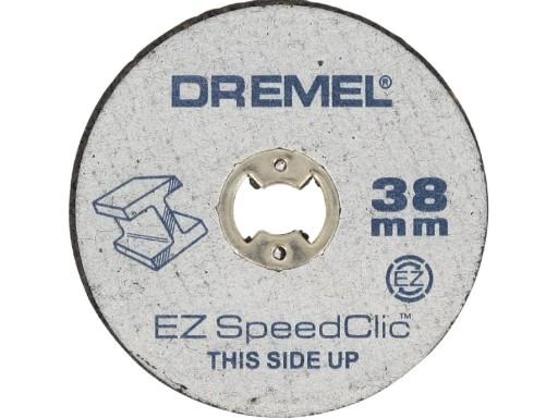 Диски отрезные по металлу Dremel 38ММ, 1,25ММ 12 шт.