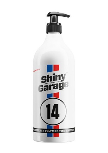 Заправка шин Shiny Garage Back2Black 1 л, заправка / молочко, сатин