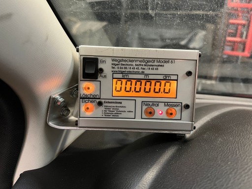 Электронный одометр для автомобиля Hilgert Electronic Road Measure