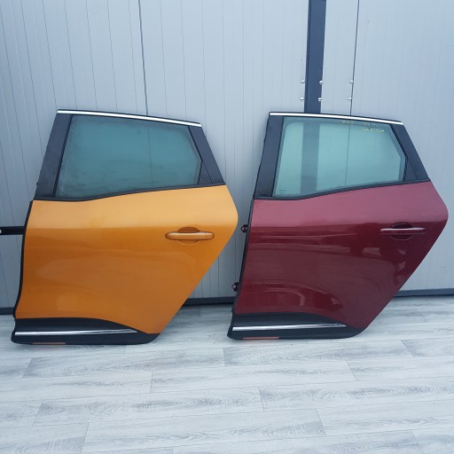 Левая задняя дверь renault scenic iv bixum, bixud