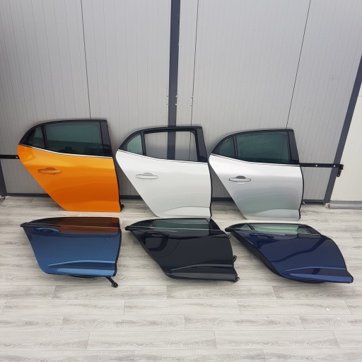 Правая дверь renault megane iv цвета