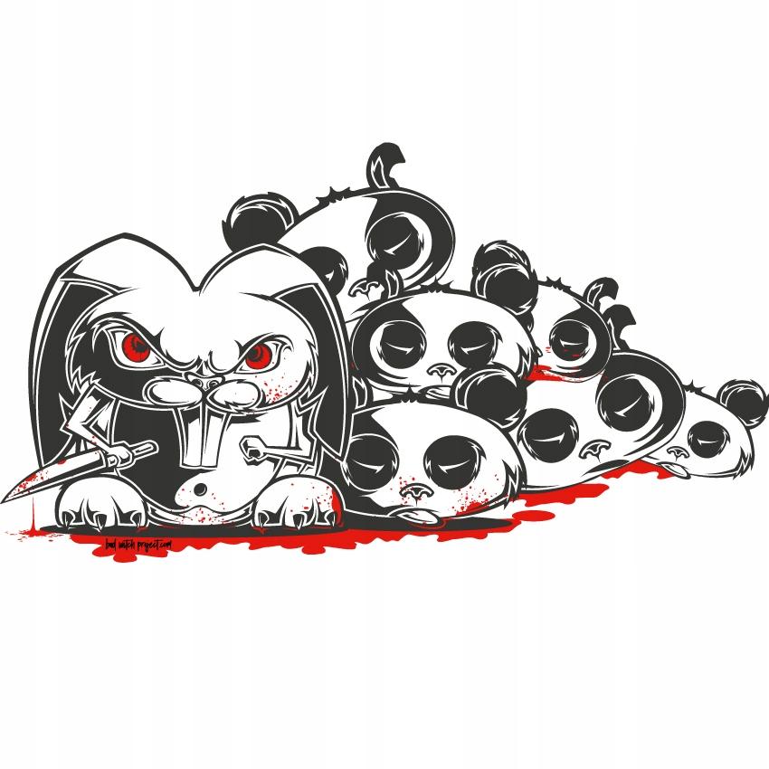 Велика наклейка на автомобіль Mad Bunnies 100 см