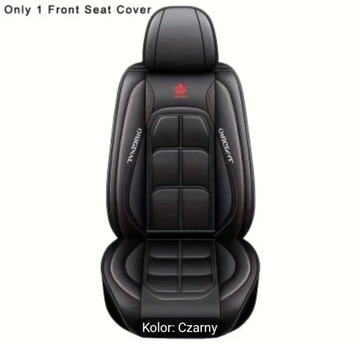 Дві універсальні накидки на передні сидіння з екошкіри