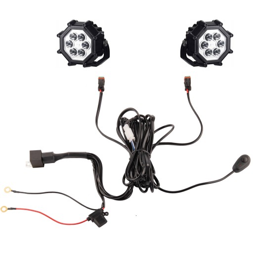 A.3.00.1.06.016.2 - Две польские лампы 6xLED 1800 ЛМ 20 Вт + подключение