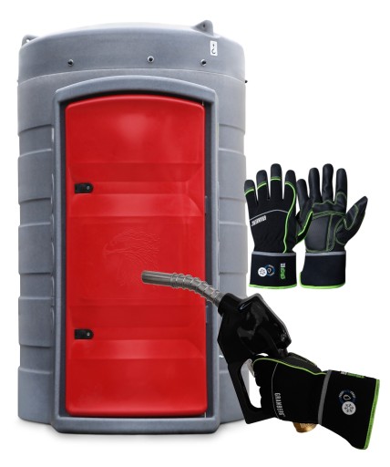 Топливный бак с двойной рубашкой NVC-2500L+ Перчатки. Сибусо