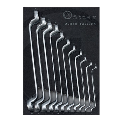 Двосторонній навідний ключ на 11 шт. 6х7-30х32 мм