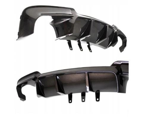 Дифузор спойлер задній BMW F10 F11 CARBON