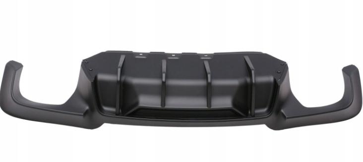 Дифузор спойлер задній BMW F10 F11 матовий чорний