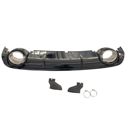 Задний диффузор с насадками выхлопной системы AUDI A6 C6 (4F) Седан 2008 - 2011 гг. тип RS6