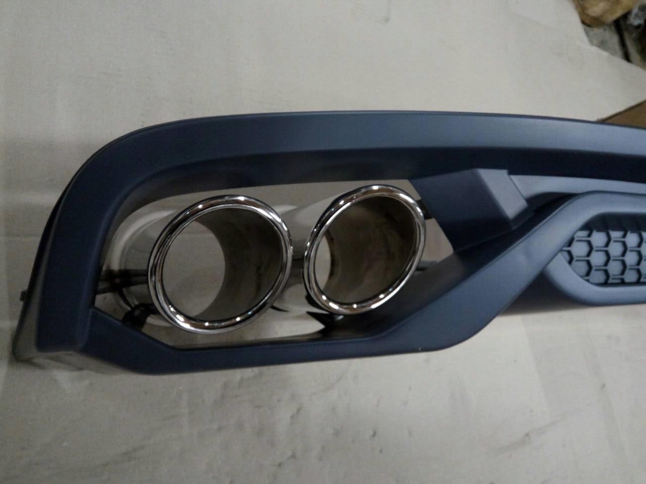 Дифузор заднього бампера Audi A4 style ABT 15-19