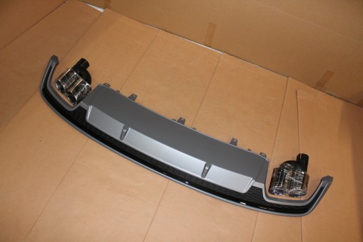 Диффузор заднего бампера Audi A7 14-17, рисунок S7