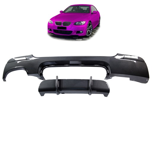 Карбон задній дифузор BMW 3 (E93) Кабріолет 2006 - 2013 Performance style