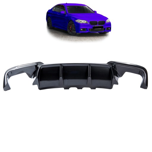 Карбоновий задній дифузор для BMW 5 (F11) Touring 2009 - 2017 рр.