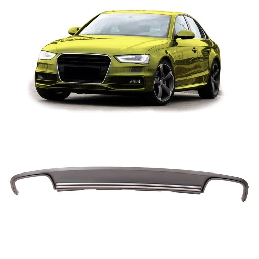 Дифузор задній для AUDI A4 B8 (8K) Sedan 2012 - 2015 після рестайлінгу