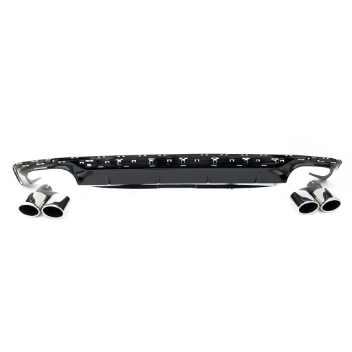 Задний диффузор для AUDI A5 (F5) Coupe 2016–2021 S5 style