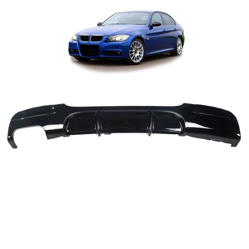 Задний диффузор для BMW 3 (E90) Седан 2004 - 2011 гг. Performance style