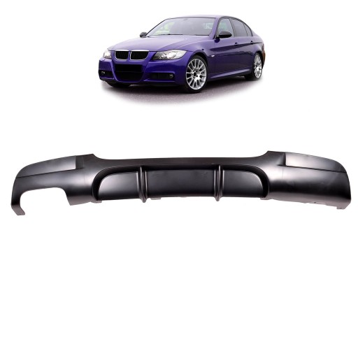 Задний диффузор для BMW 3 (E90) Седан 2004 - 2011 гг.