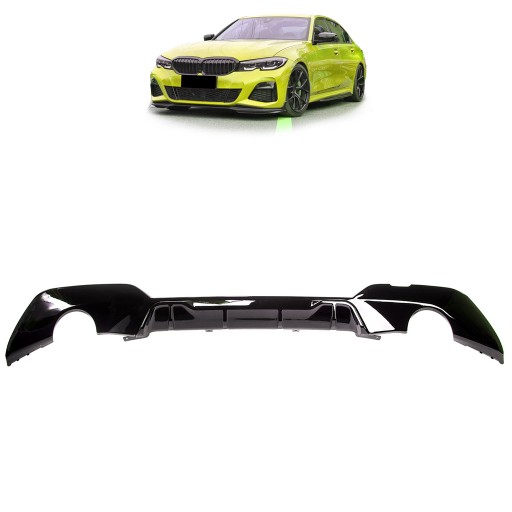 Задній дифузор для BMW 3 (G21, G81) Touring 2019 - Competition style