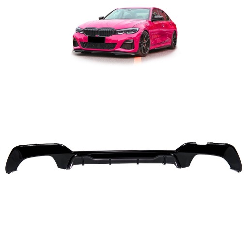 Задній дифузор для BMW 3 (G21, G81) Touring 2019 - Competition style