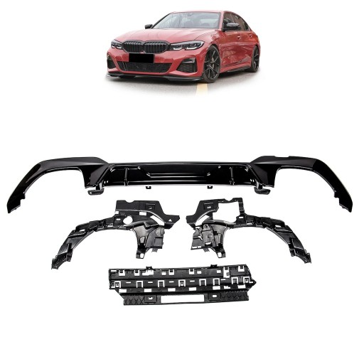 Дифузор задній для BMW 3 (G21, G81) Touring 2019 -