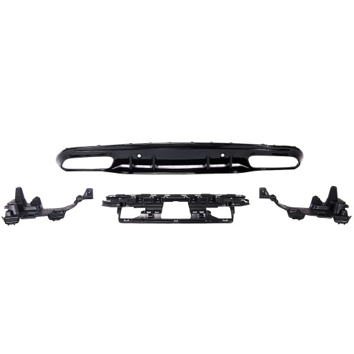 Дифузор задній для MERCEDES C-Class (W205) Sedan 2013 - стиль C63