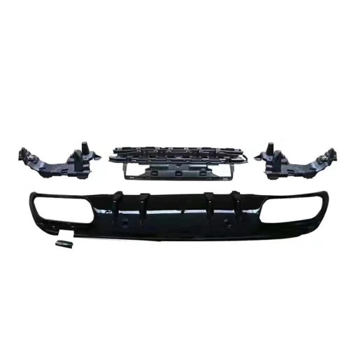 Дифузор задній для MERCEDES C-Class (W205) Sedan 2013 - стиль C63