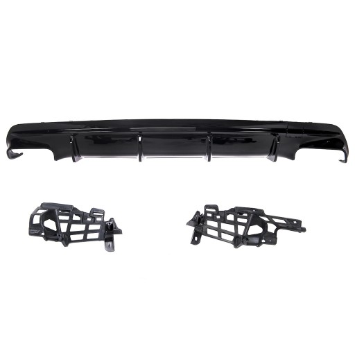 Дифузор задній для MERCEDES CLA (X117) Shooting Brake 2016 - 2018 стиль CLA45