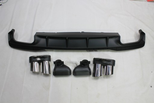 Диффузор заднего бампера Audi A7, стиль S7 2019+