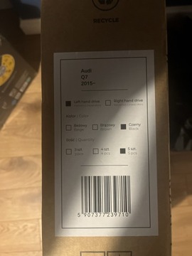 Килимки Audi Q7 2015-