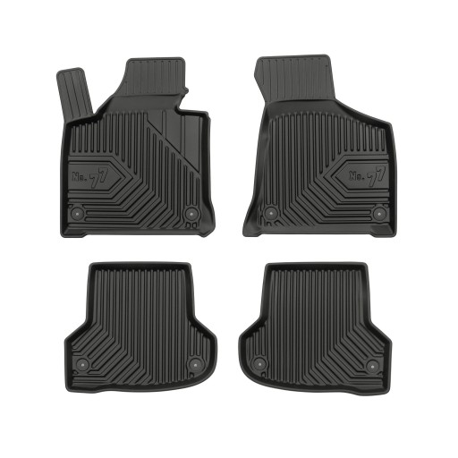 Резиновые коврики PREMIUM TRAY AUDI A3 8P/Sportback/RS3 03-13 с ЗАЖИМАМИ