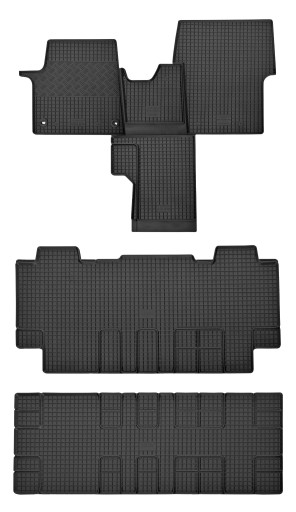 Килимки на Опель Зафіра Лайф 8 сидінь з 2019р