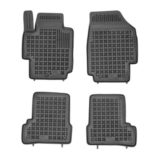 Гумові килимки в салон Nissan Micra III K12 2007-2010 після рестайлінгу