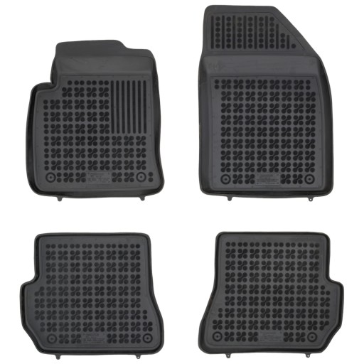 Гумові килимки в салон Ford Fiesta V 2005-2008 після рестайлінгу