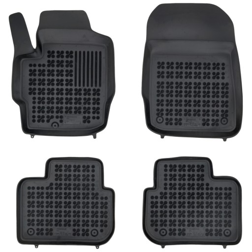 Гумові килимки в автомобіль Mitsubishi Colt VI 2009-2012 3-місні