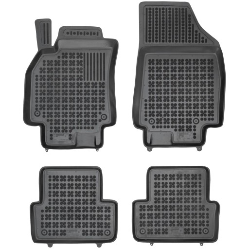 Гумові килимки для автомобілів Renault Fluence 2009-2016 р.в