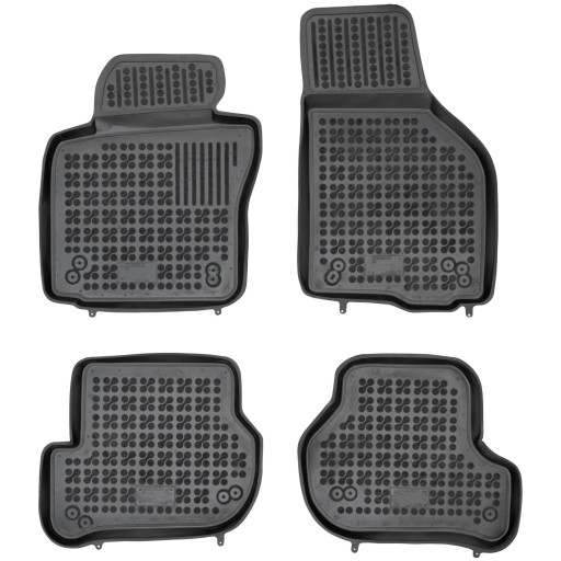 Гумові автоковрики для SEAT Leon II MK2 2005-2013