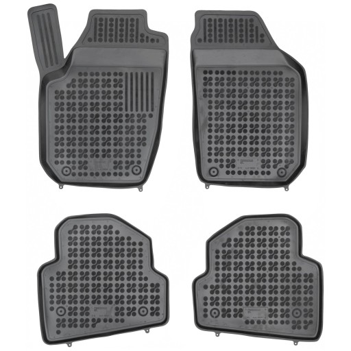 Автоковрики гумові для Skoda Fabia II 2007-2014