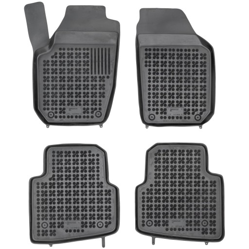 Автоковрики гумові для Skoda Roomster 2006-2015 р.в