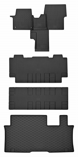 Opel Zafira Life 8M килимки і килимок + L2 тунель 2019р