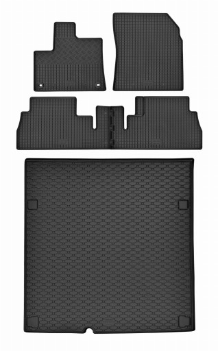 Коврики и коврик на Fiat Doblo 5 мест L2 с 2023 г.в.