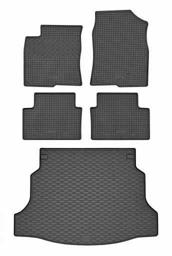 Килимки та килимок в багажник для Honda Civic хетчбек 2017-2021