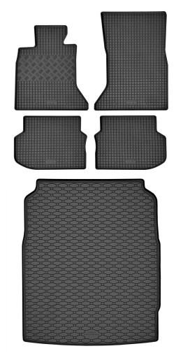 Автоковрики і килимок в багажник для BMW 5 F10 Седан 2010-2016
