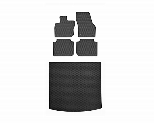 Коврики и коврик в багажник для Skoda Kodiaq 2024-