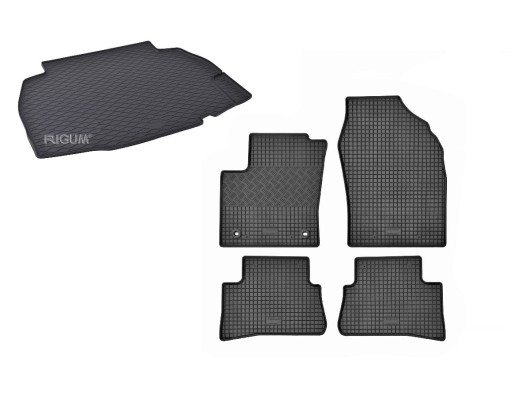 Коврики и коврик в багажник Toyota C-HR Hybrid (1.8/2.0 л. с 2024-