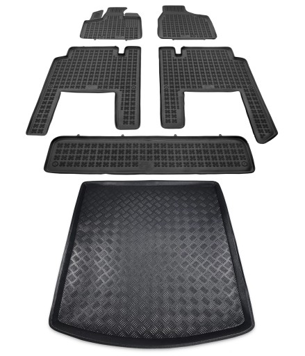 Коврики Chevrolet Grand Voyager + коврик в багажник.