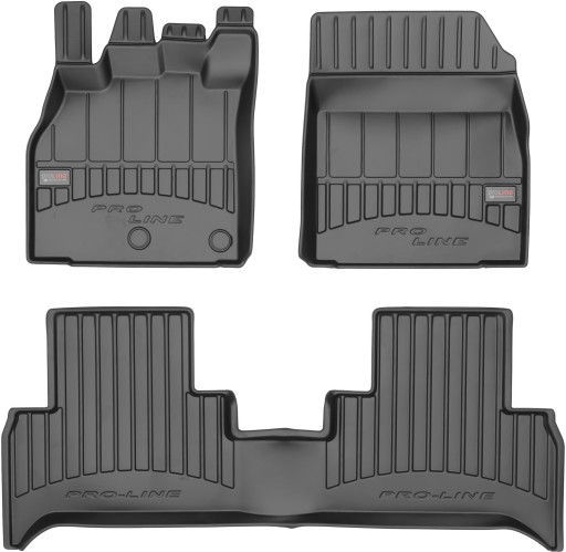 Коврики (комплект, 3 шт., черные) RENAULT GRAND SCENIC